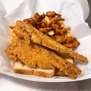 Menufy 2 pc Whole Catfish and 10 Shrimp