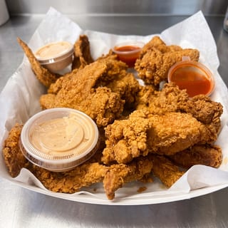 20 Whole Wings and Fries