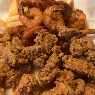Gizzard & 10 Shrimp